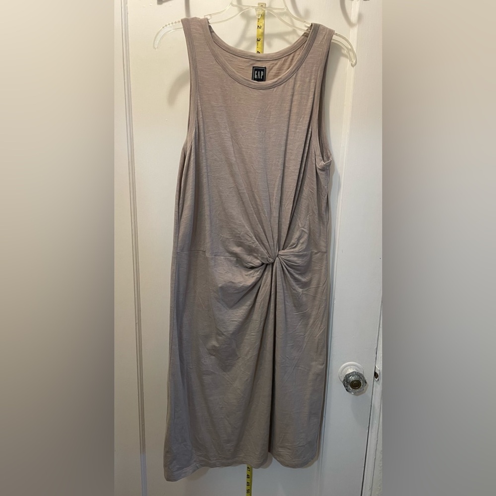 Gap knit knot waist dress -Tall